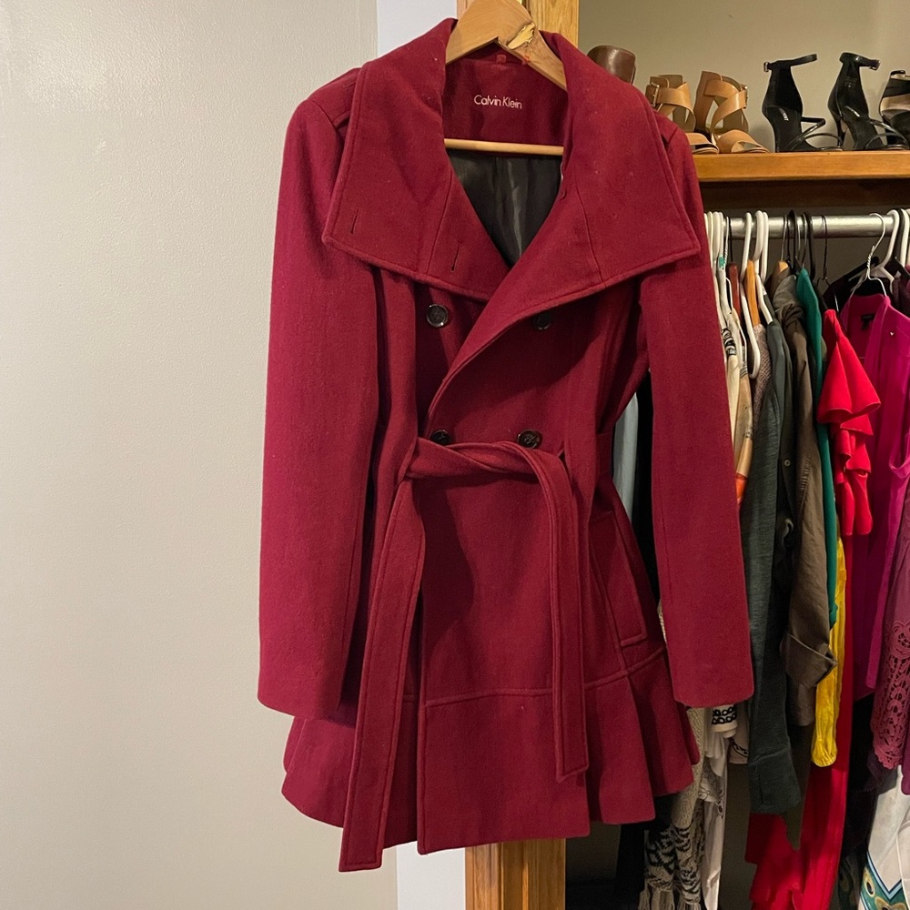 Calvin Klein wool coat
